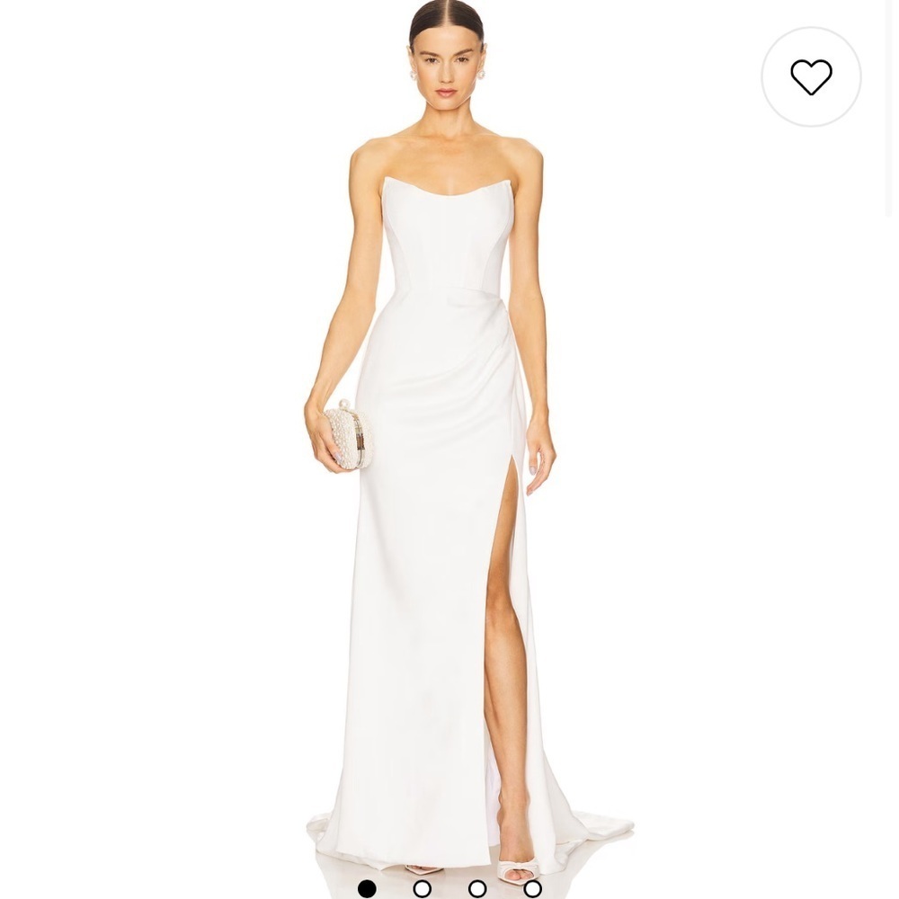 Katie May X Noel And Jean Belle Gown in Off White